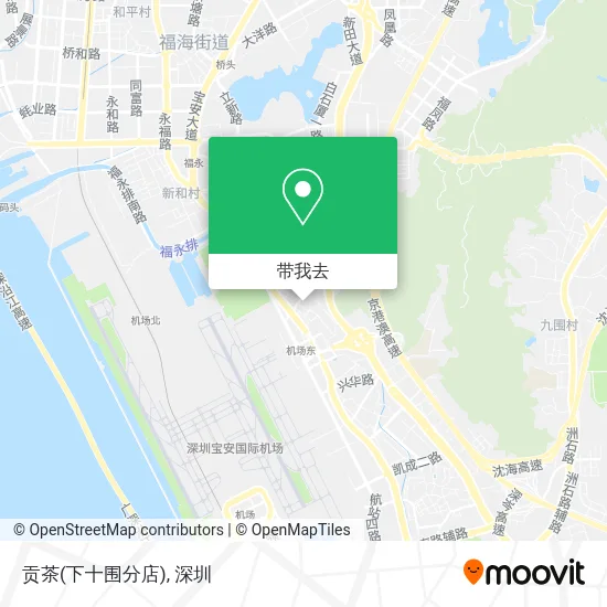 贡茶(下十围分店)地图
