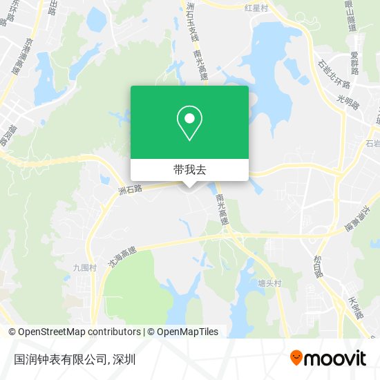 国润钟表有限公司地图