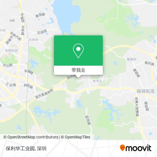 保利华工业园地图