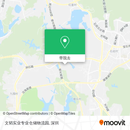 文韬实业专业仓储物流园地图
