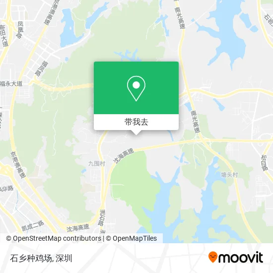 石乡种鸡场地图