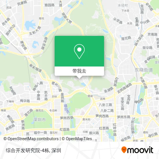 综合开发研究院-4栋地图