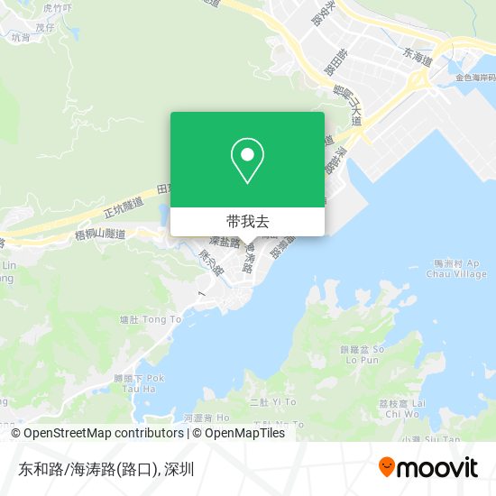 东和路/海涛路(路口)地图