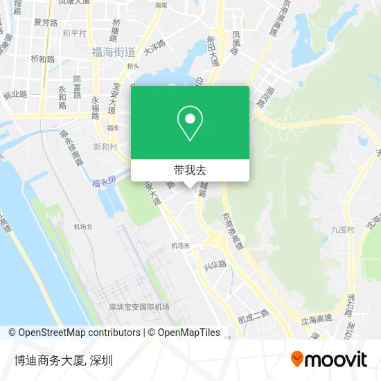 博迪商务大厦地图