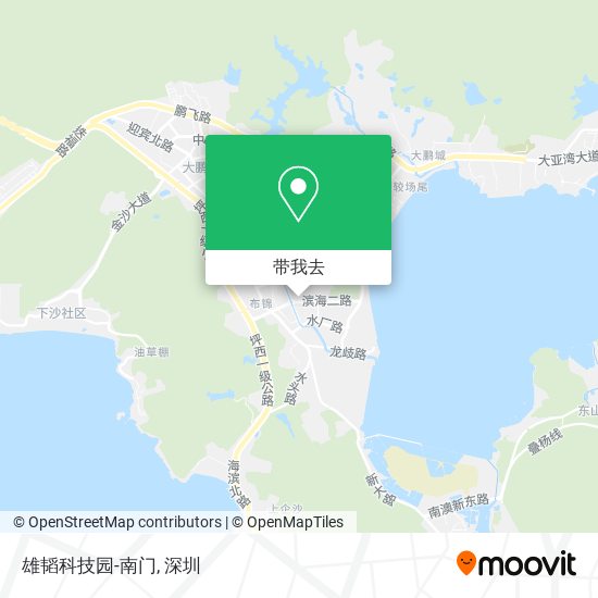 雄韬科技园-南门地图