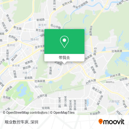 顺业数控车床地图