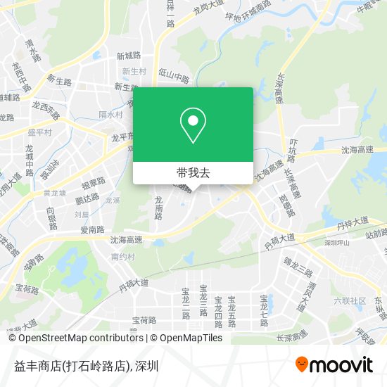 益丰商店(打石岭路店)地图