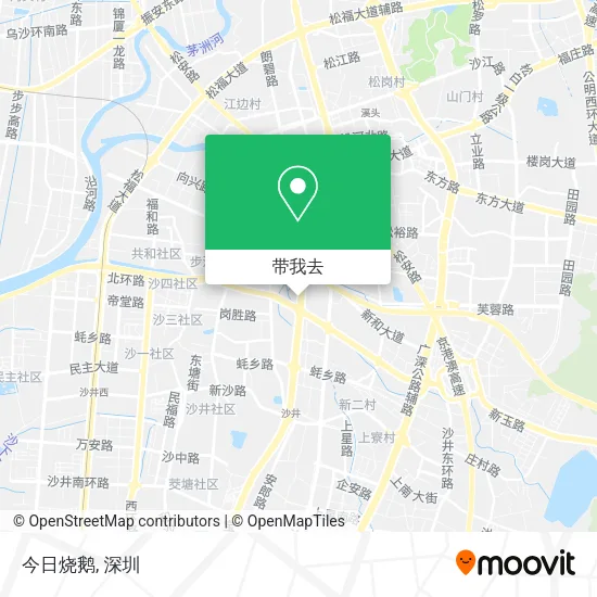 今日烧鹅地图