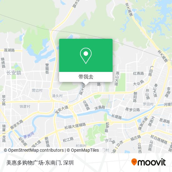 美惠多购物广场-东南门地图