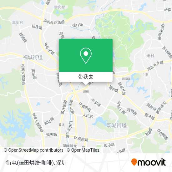 街电(佳田烘焙·咖啡)地图