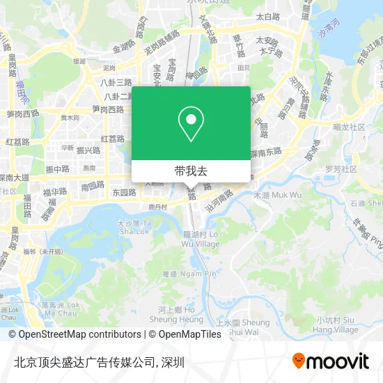 北京顶尖盛达广告传媒公司地图