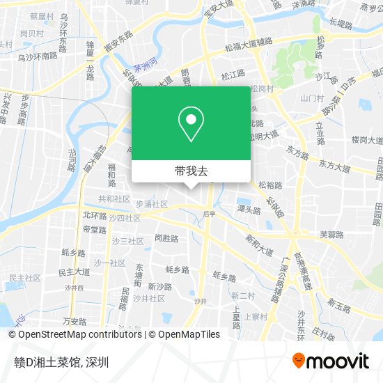 赣D湘土菜馆地图