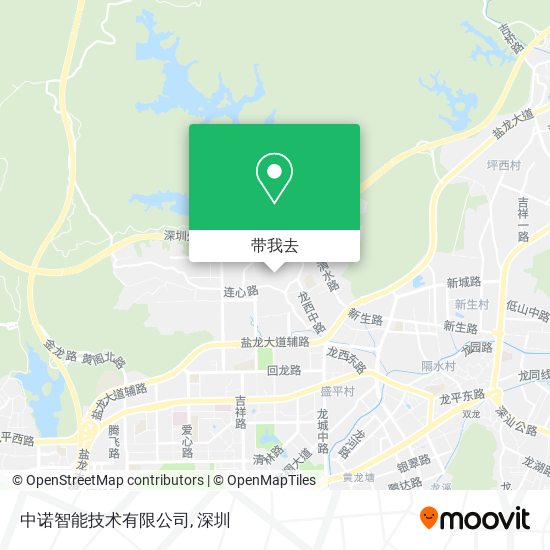 中诺智能技术有限公司地图