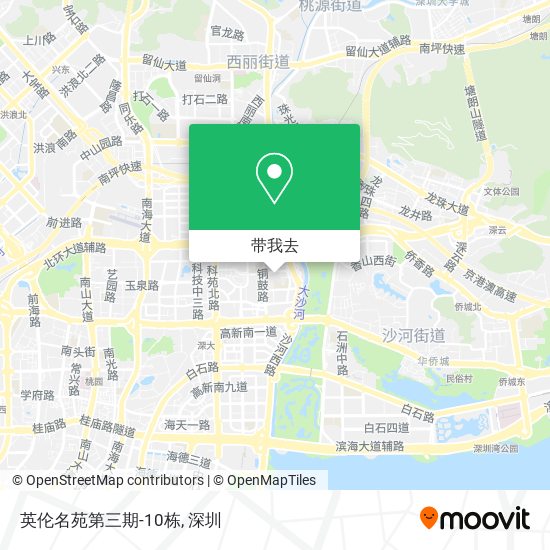 英伦名苑第三期-10栋地图