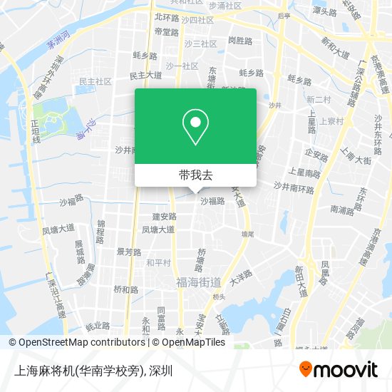 上海麻将机(华南学校旁)地图