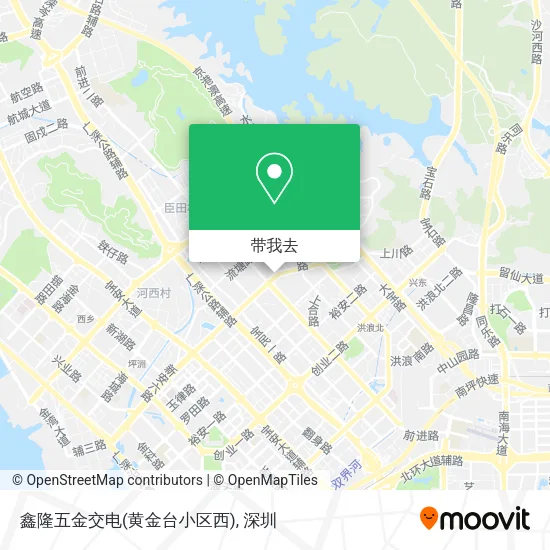 鑫隆五金交电(黄金台小区西)地图