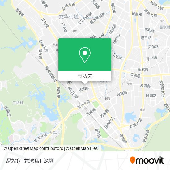 易站(汇龙湾店)地图
