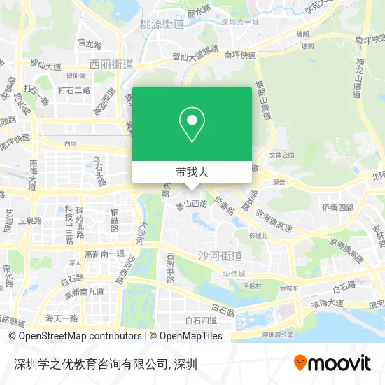 深圳学之优教育咨询有限公司地图