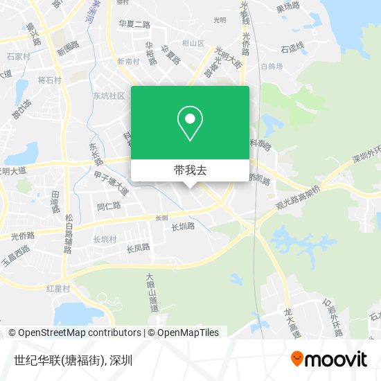 世纪华联(塘福街)地图