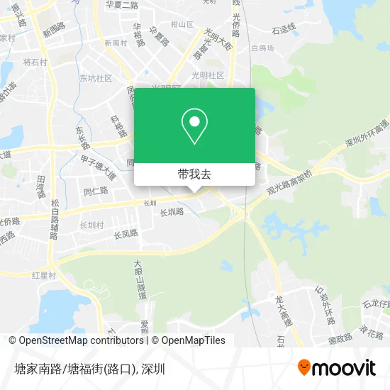 塘家南路/塘福街(路口)地图