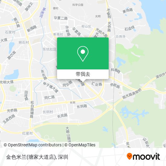 金色米兰(塘家大道店)地图