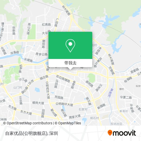自家优品(公明旗舰店)地图