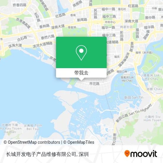 长城开发电子产品维修有限公司地图