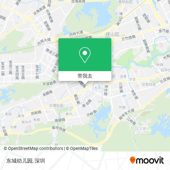 东城幼儿园地图