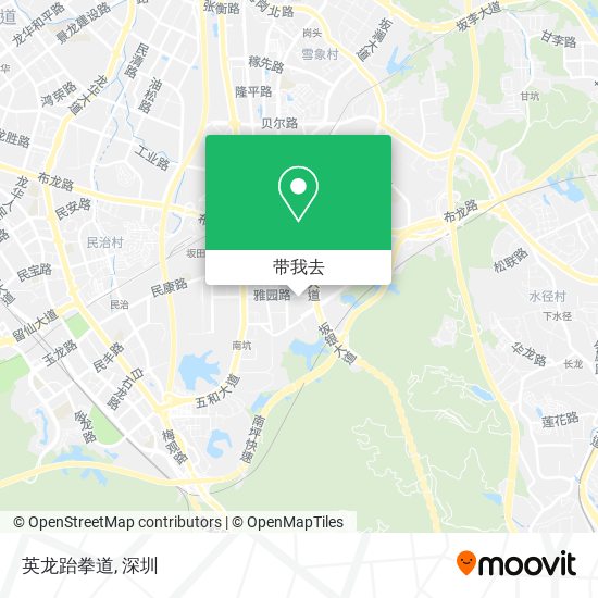 英龙跆拳道地图