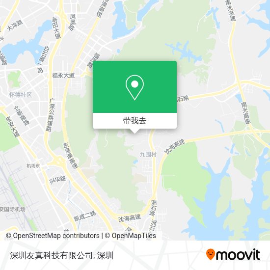 深圳友真科技有限公司地图