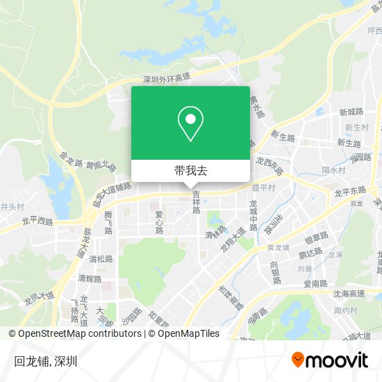 回龙铺地图