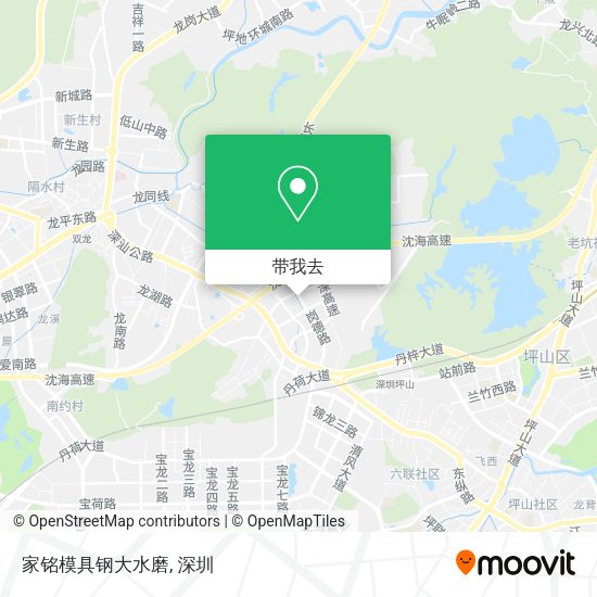 家铭模具钢大水磨地图