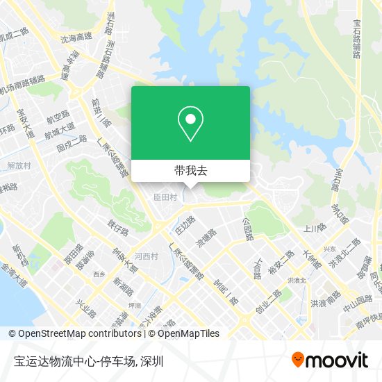 宝运达物流中心-停车场地图