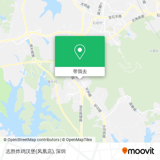 志胜炸鸡汉堡(凤凰店)地图