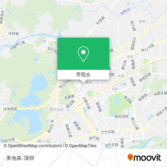美地泉地图