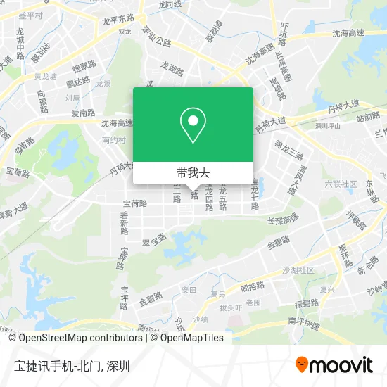 宝捷讯手机-北门地图
