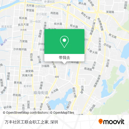 万丰社区工联会职工之家地图