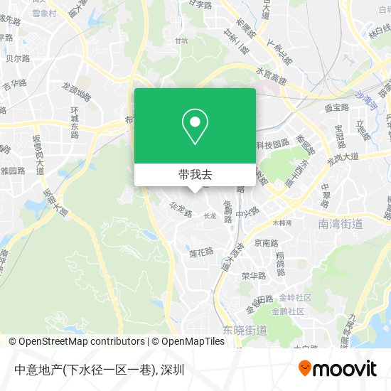 中意地产(下水径一区一巷)地图