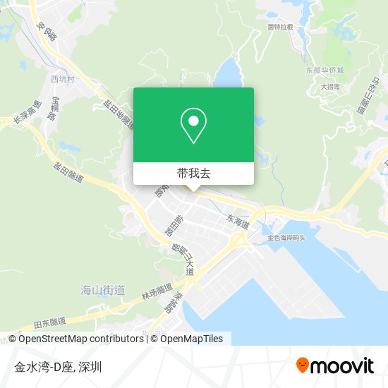 金水湾-D座地图