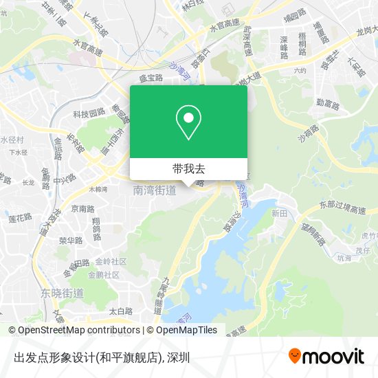 出发点形象设计(和平旗舰店)地图