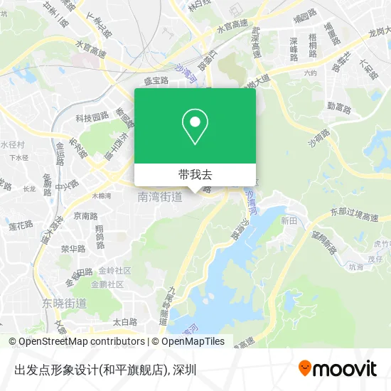 出发点形象设计(和平旗舰店)地图