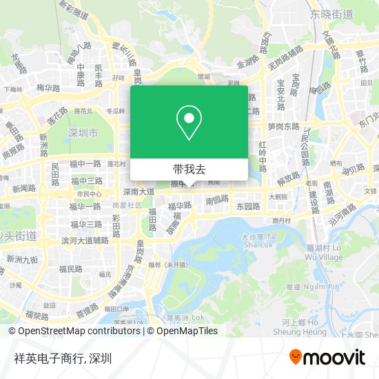 祥英电子商行地图