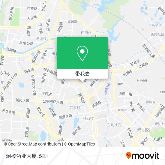 澜樱酒业大厦地图