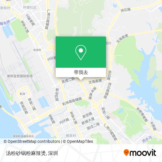汤粉砂锅粉麻辣烫地图