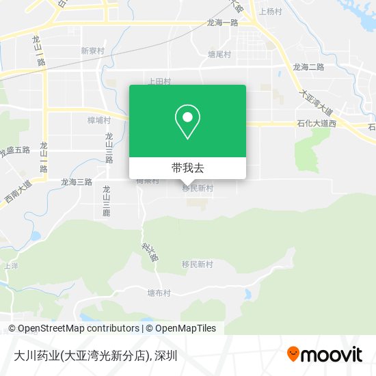 大川药业(大亚湾光新分店)地图