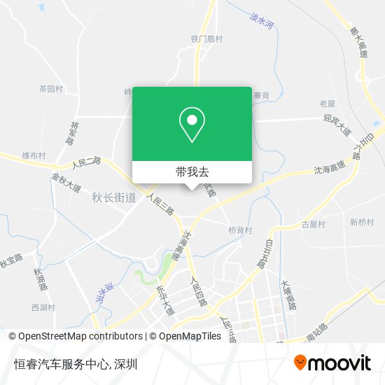 恒睿汽车服务中心地图