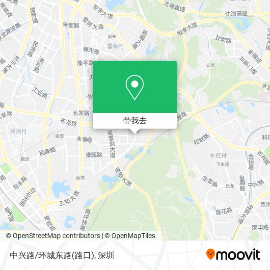 中兴路/环城东路(路口)地图