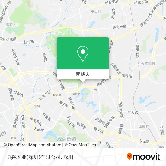 协兴木业(深圳)有限公司地图