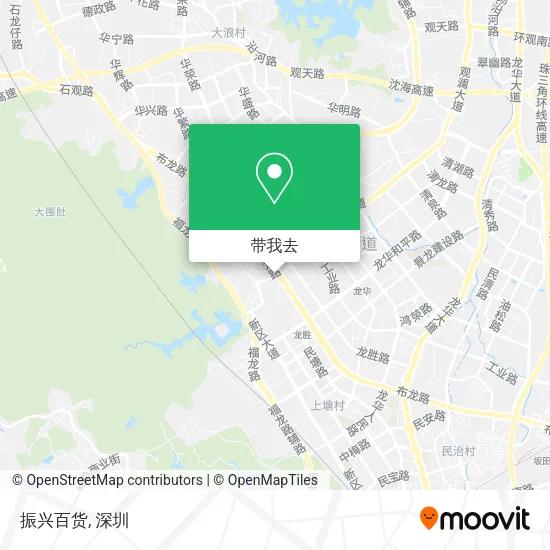 振兴百货地图