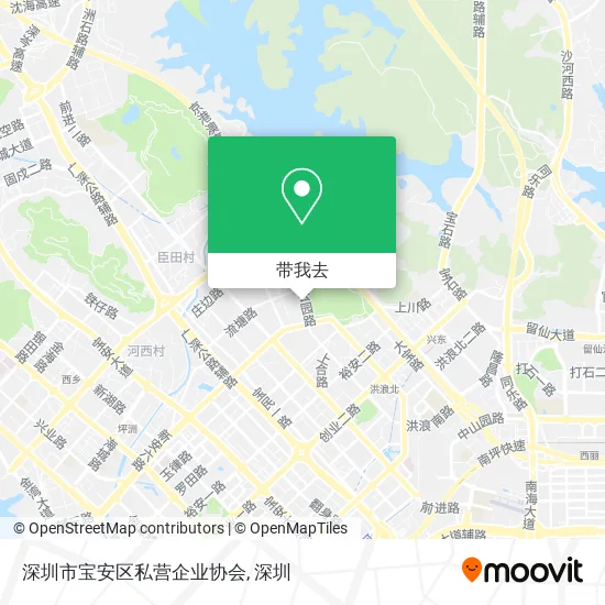 深圳市宝安区私营企业协会地图